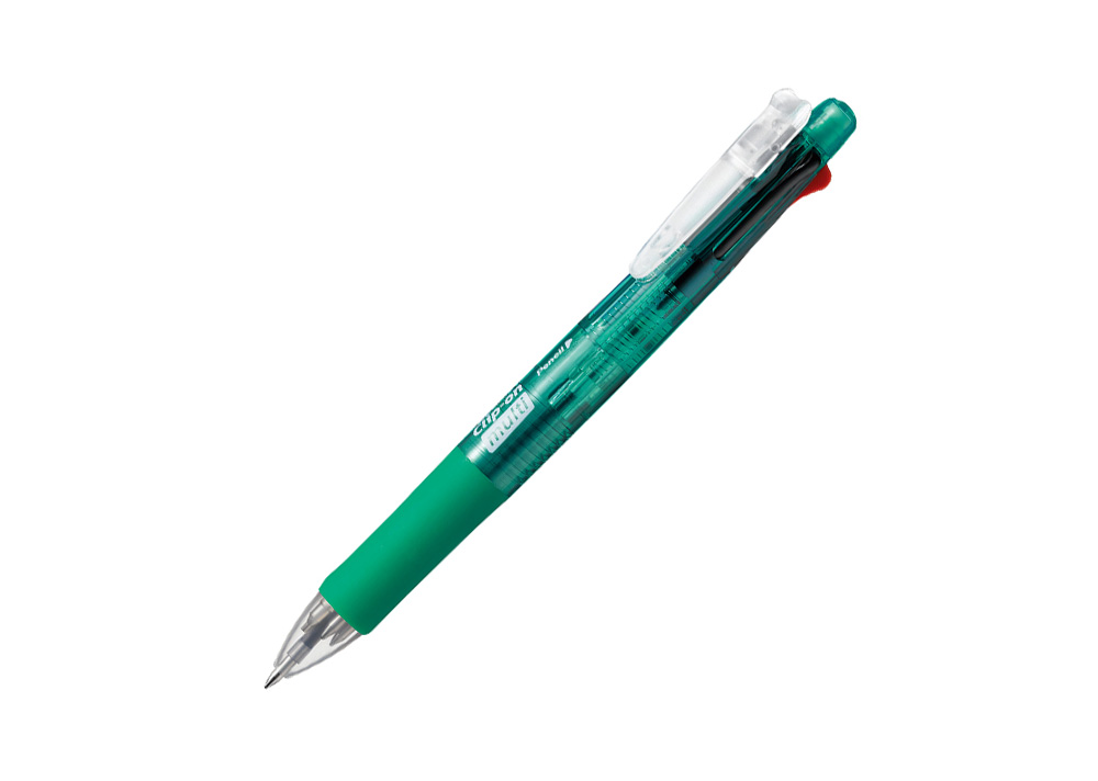 ボールペン (業務用100セット) ZEBRA ゼブラ 多機能ペン クリップオンマルチ シャープ芯径0.5mm/ボール径0.7mm ノック式