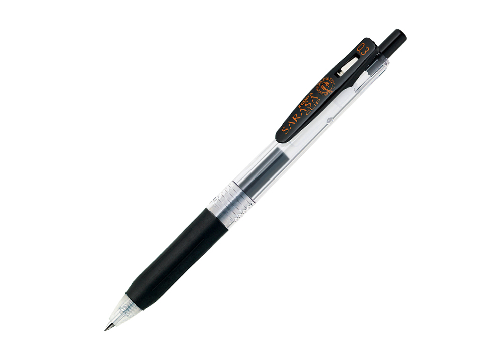 ゼブラ サラサクリップ ボールペン 1.0mm 黒 - 筆記具
